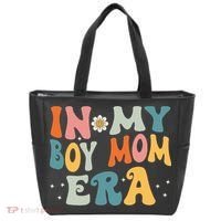 In My Boy Mom Era Tote Bag thumb 0