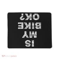 Is My Bike Ok Biker Cycling Funny Cyclist Gift Mousepad thumb 0