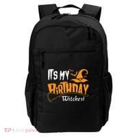 Its My Birthday Witch Halloween October Birthday Backpack thumb 0