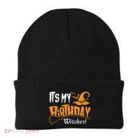 Its My Birthday Witch Halloween October Birthday Beanie thumb 0