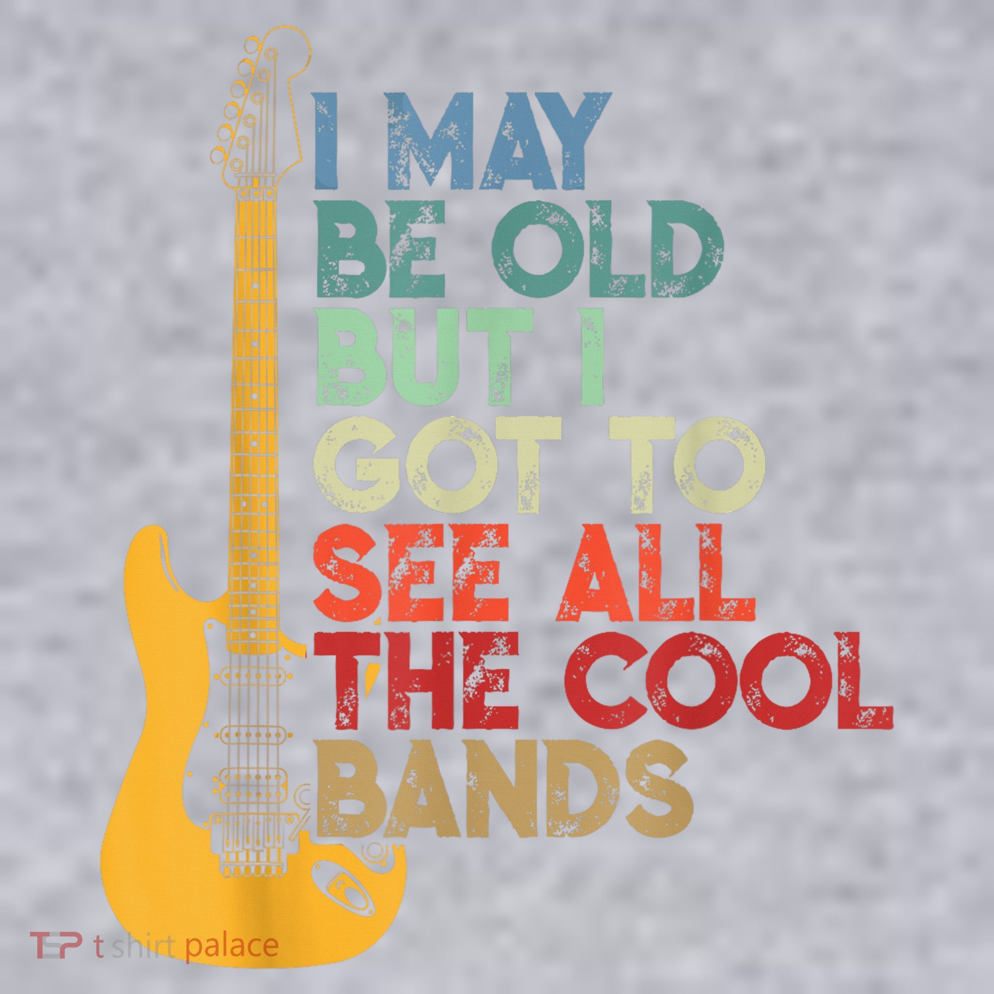 I May Be Old But I Got To See All The Cool Bands Women's Racerback Cropped Tank