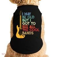 I May Be Old But I Got To See All The Cool Bands Doggie Tank thumb 0
