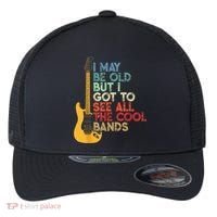 I May Be Old But I Got To See All The Cool Bands Flexfit Unipanel Trucker Cap thumb 0