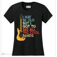 I May Be Old But I Got To See All The Cool Bands Women's Cooling Performance Crew T-Shirt thumb 0