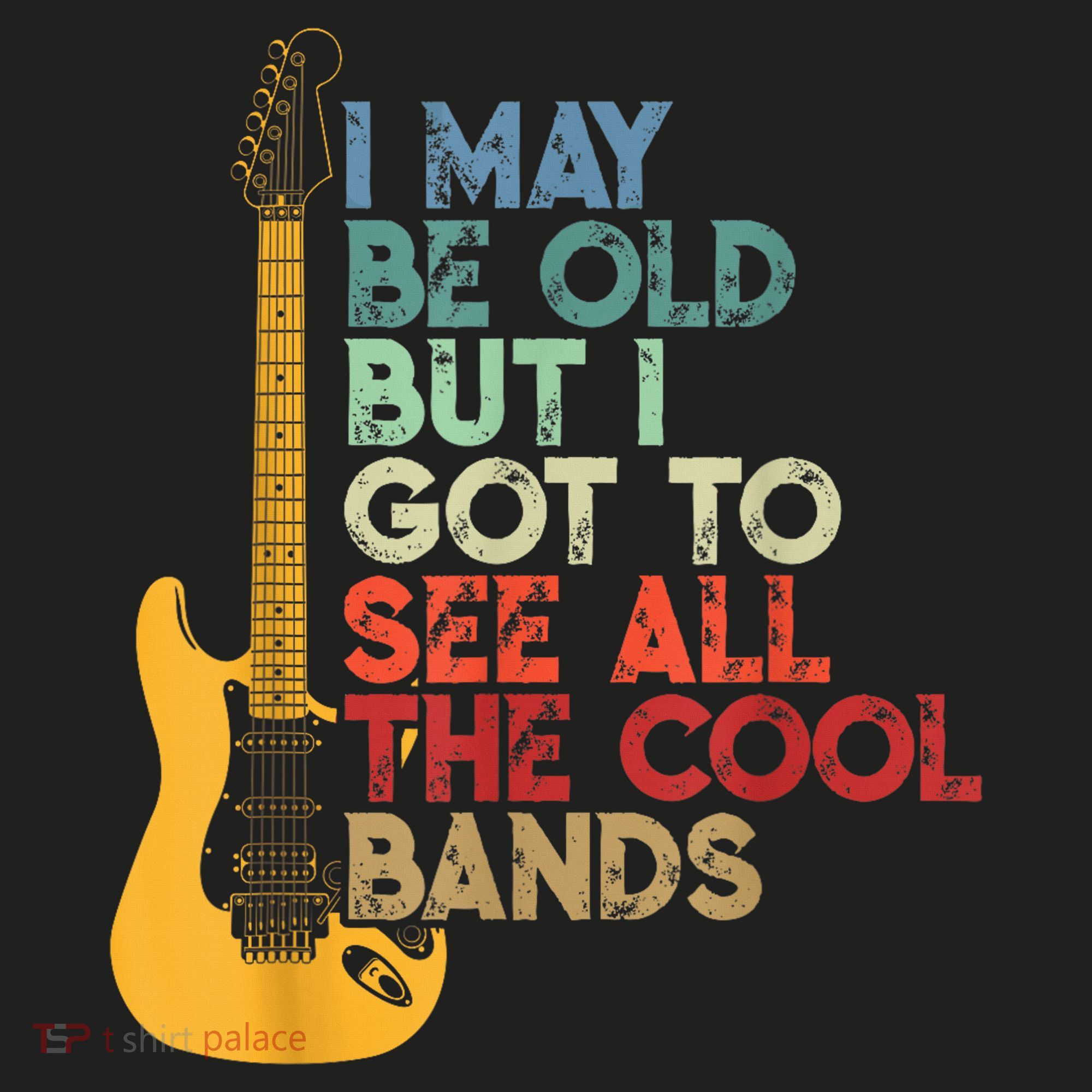 I May Be Old But I Got To See All The Cool Bands Kids Long Sleeve Plaid Pajama Set