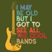 I May Be Old But I Got To See All The Cool Bands Mousepad thumb 1