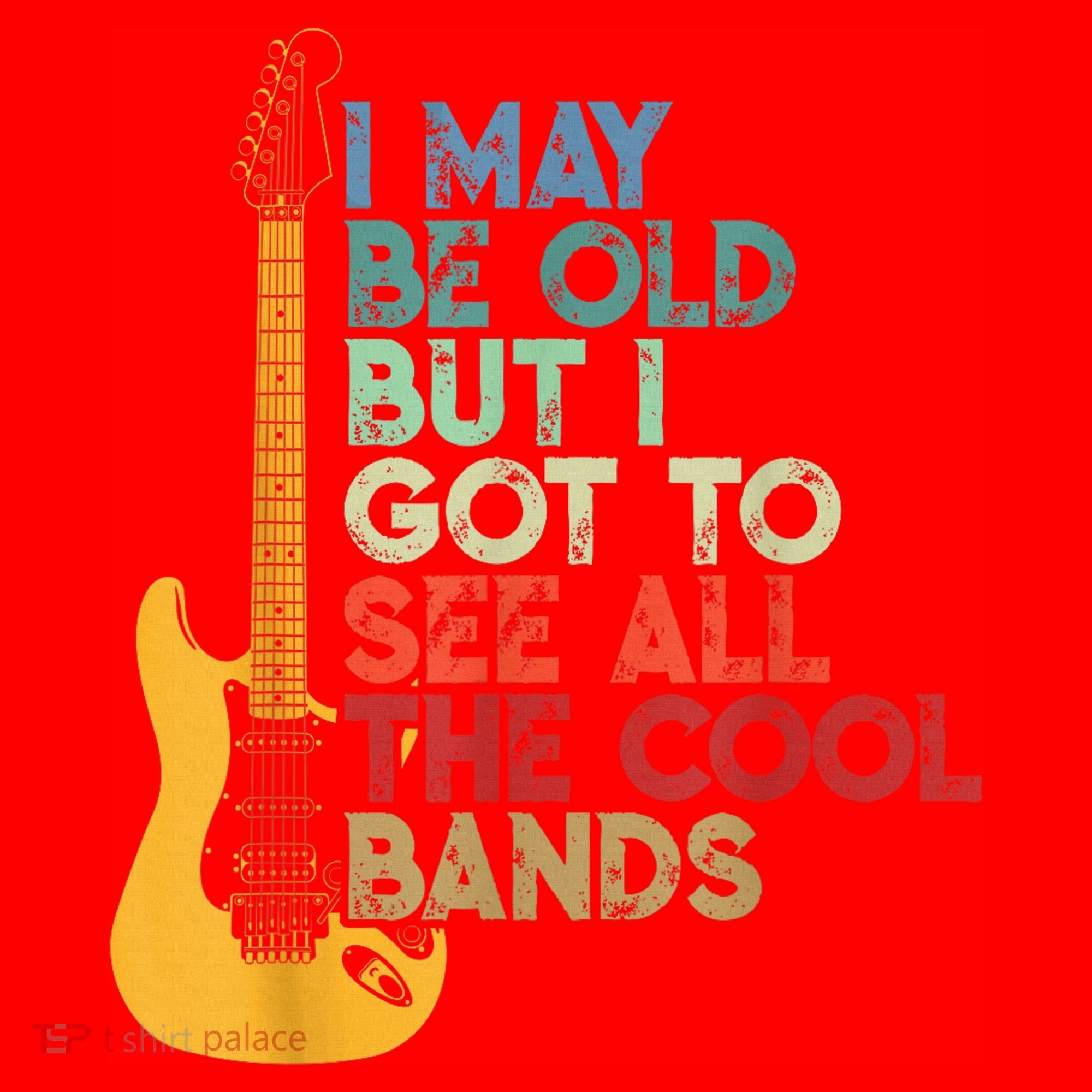 I May Be Old But I Got To See All The Cool Bands Santa Hat