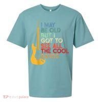 I May Be Old But I Got To See All The Cool Bands Sueded Cloud Jersey T-Shirt thumb 0