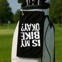Is My Bike Ok Golf Towel thumb 2