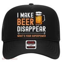 I Make Beer Disappear Whats Your Superpower Funny Drinking Hat thumb 0