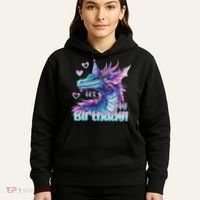 It's My Birthday Dragon Party Cute Dragons Lover Theme Hoodie thumb 5