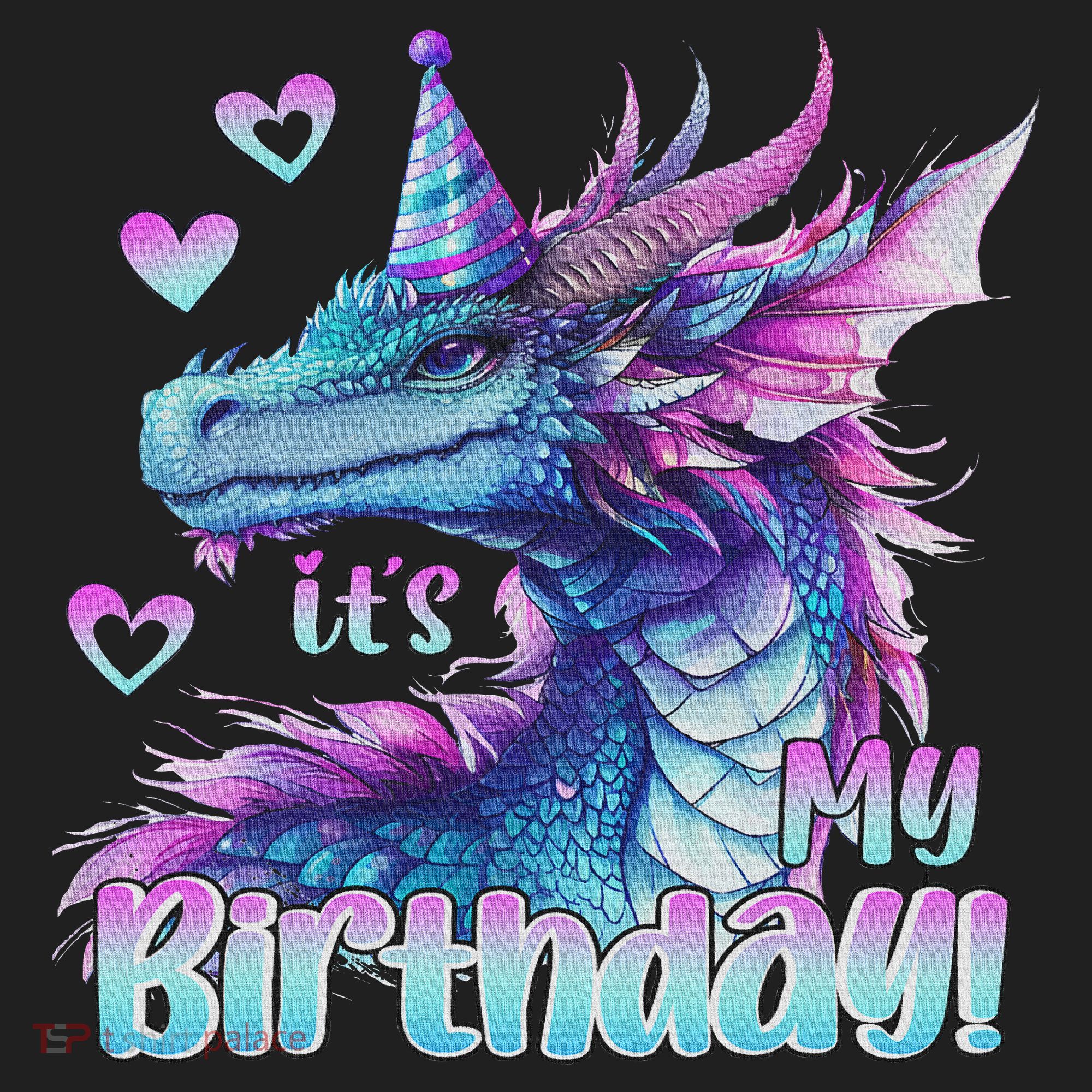It's My Birthday Dragon Party Cute Dragons Lover Theme Beanie