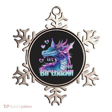 It's My Birthday Dragon Party Cute Dragons Lover Theme Ornament
