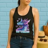 It's My Birthday Dragon Party Cute Dragons Lover Theme Women's Tank Top thumb 2