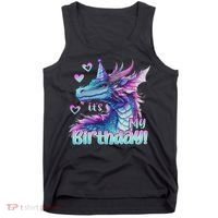 It's My Birthday Dragon Party Cute Dragons Lover Theme Tank Top thumb 0