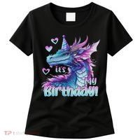 It's My Birthday Dragon Party Cute Dragons Lover Theme Women's T-Shirt thumb 0