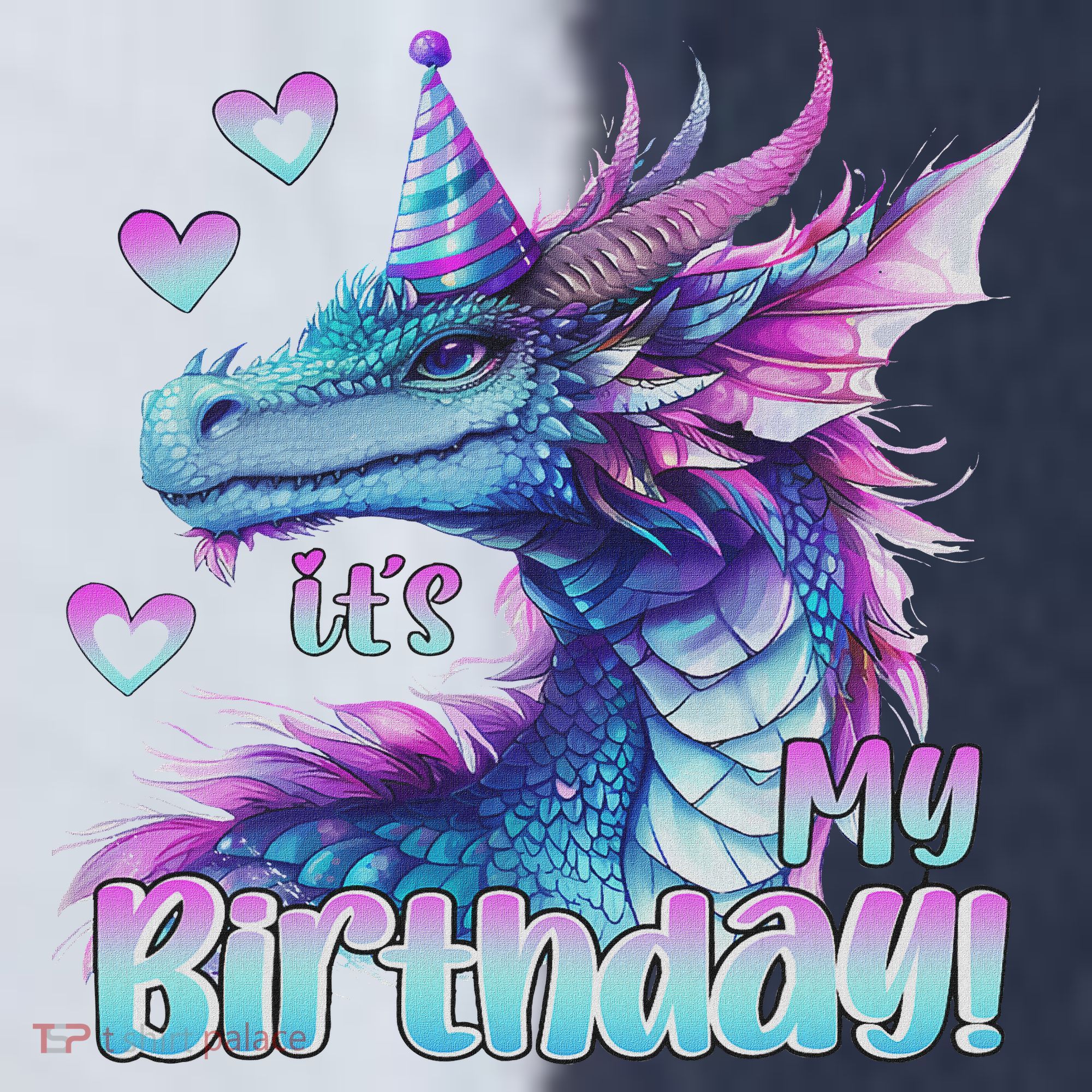 It's My Birthday Dragon Party Cute Dragons Lover Theme Sport-Tek Competitor United Soccer Jersey