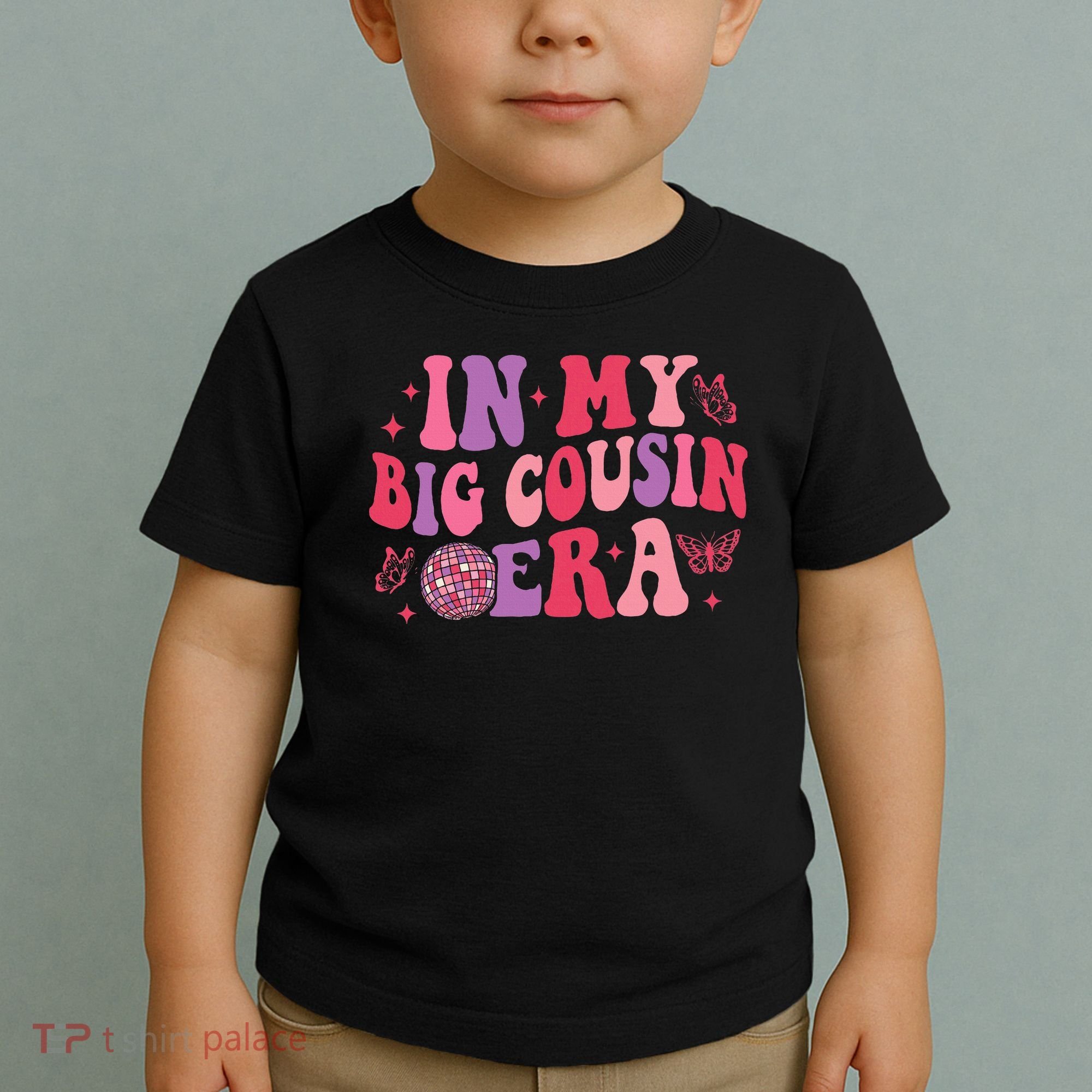 In My Big Cousin Era Funny Cool Cousin Toddler T-Shirt