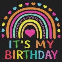 It's My Birthday For Women Ns Gift Rainbow Women's Sweatshirt thumb 2