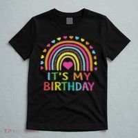 It's My Birthday For Women Ns Gift Rainbow T-Shirt thumb 5