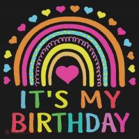 It's My Birthday For Women Ns Gift Rainbow Women's Hoodie thumb 2