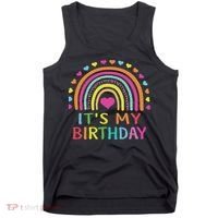 It's My Birthday For Women Ns Gift Rainbow Tank Top thumb 0