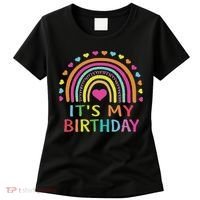 It's My Birthday For Women Ns Gift Rainbow Women's T-Shirt thumb 0