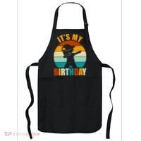 Its My Birthday Dab Retro Sunset Apron thumb 0