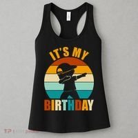 Its My Birthday Dab Retro Sunset Women's Tank Top thumb 3