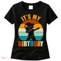 Its My Birthday Dab Retro Sunset Women's T-Shirt thumb 0