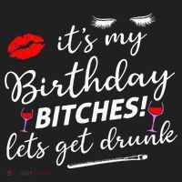 Its My Birthday Bitches Lets Get Drunk Beanie thumb 2