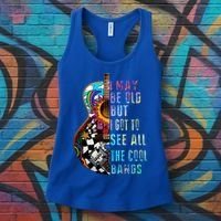 I May Be Old But I Got To See All The Cool Bands Gift Women's Tank Top thumb 3