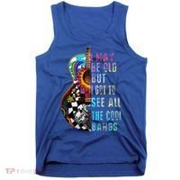 I May Be Old But I Got To See All The Cool Bands Gift Tank Top thumb 0