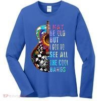 I May Be Old But I Got To See All The Cool Bands Gift Women's Long Sleeve Shirt thumb 0