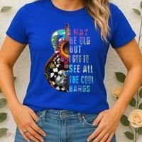 I May Be Old But I Got To See All The Cool Bands Gift Women's T-Shirt thumb 2