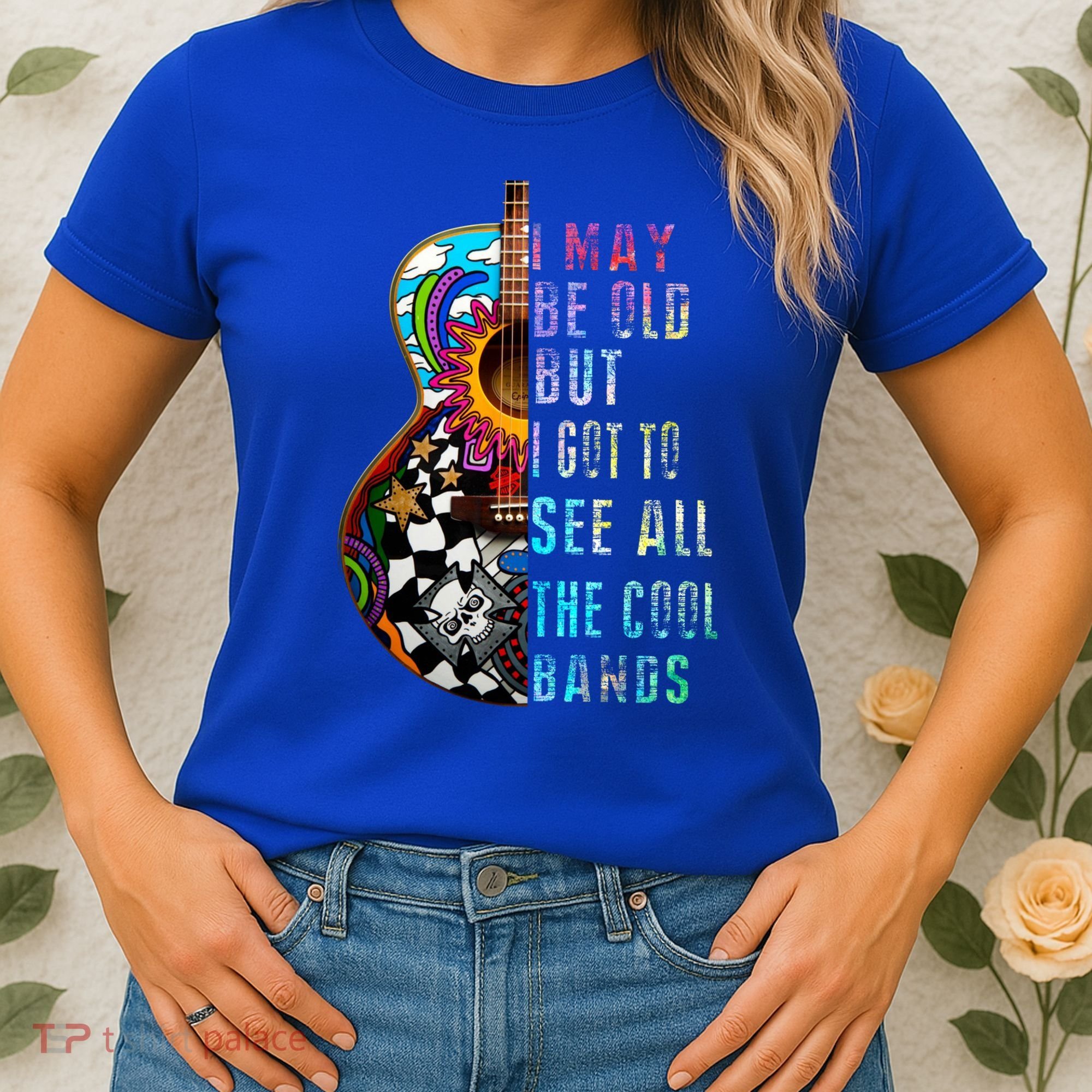 I May Be Old But I Got To See All The Cool Bands Gift Women's T-Shirt