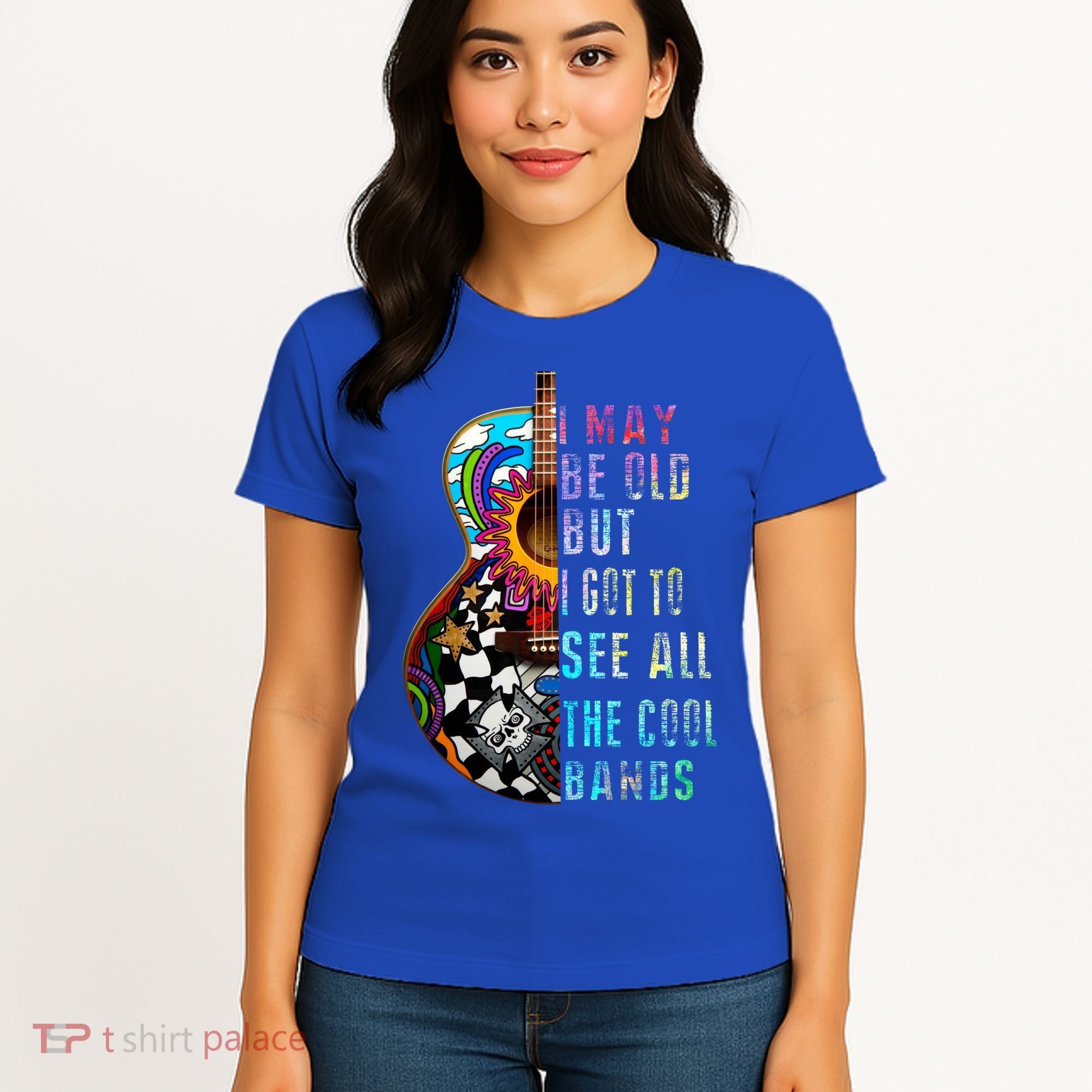 I May Be Old But I Got To See All The Cool Bands Gift Women's T-Shirt