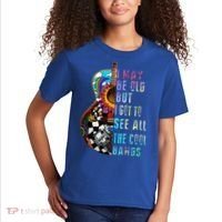I May Be Old But I Got To See All The Cool Bands Gift Kids T-Shirt thumb 2