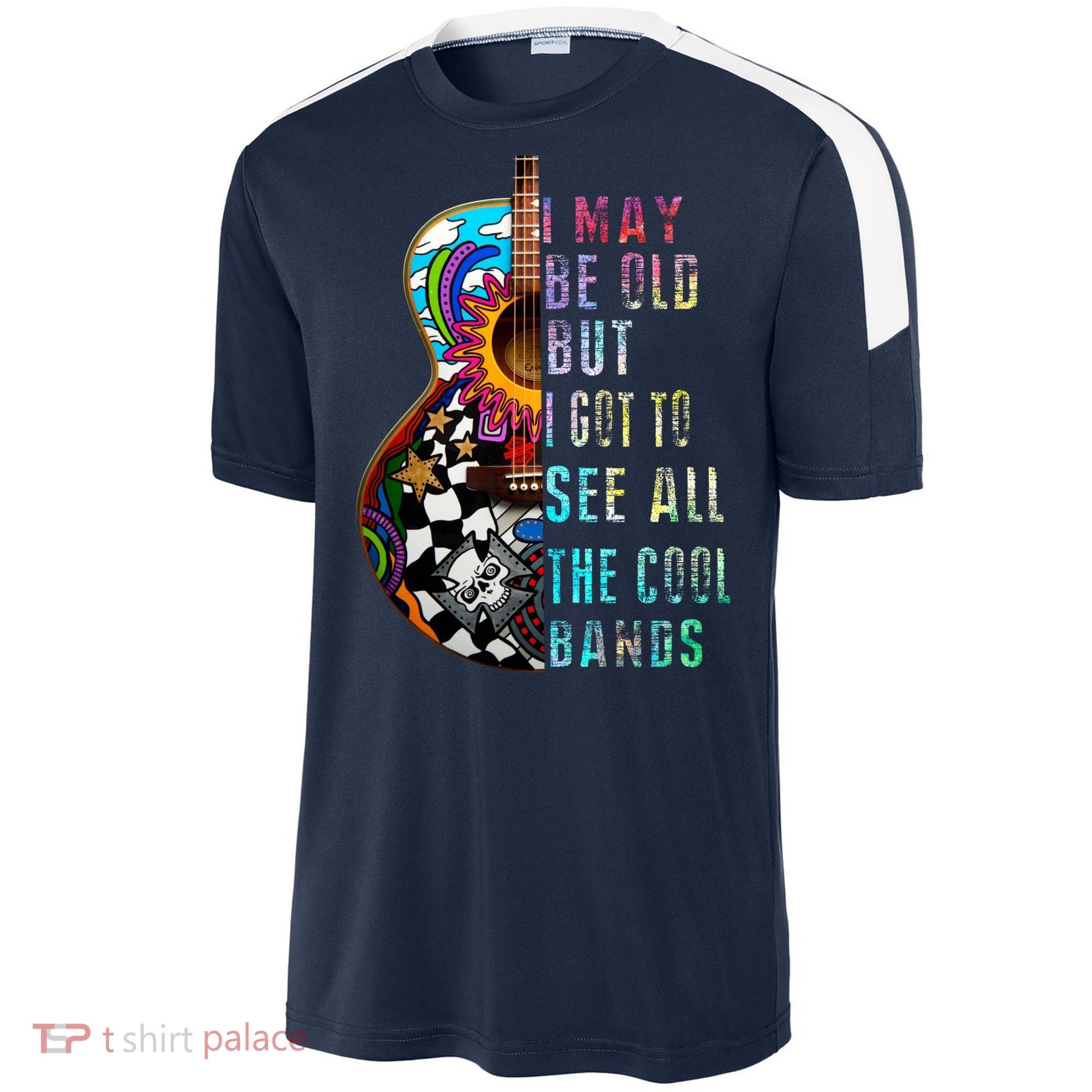 I May Be Old But I Got To See All The Cool Bands Gift Sport-Tek Competitor United Soccer Jersey