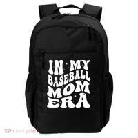 In My Baseball Mom Era Groovy Backpack thumb 0