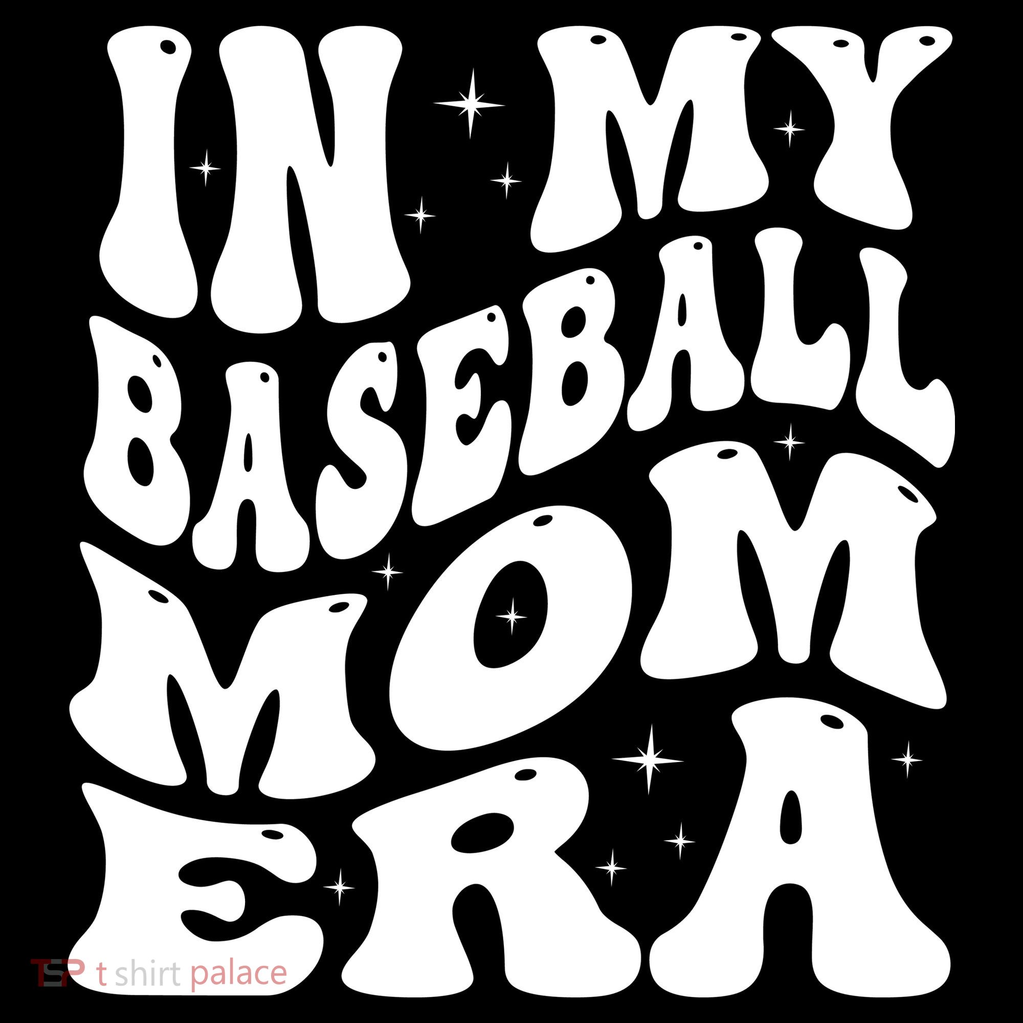 In My Baseball Mom Era Groovy Women's Hoodie