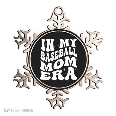 In My Baseball Mom Era Groovy Ornament