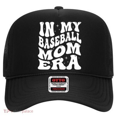 In My Baseball Mom Era Groovy Hat