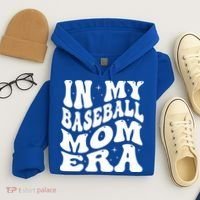 In My Baseball Mom Era Groovy Hoodie thumb 4