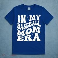 In My Baseball Mom Era Groovy T-Shirt thumb 5