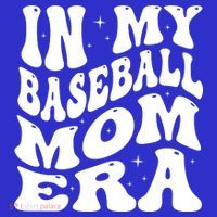In My Baseball Mom Era Groovy T-Shirt thumb 7