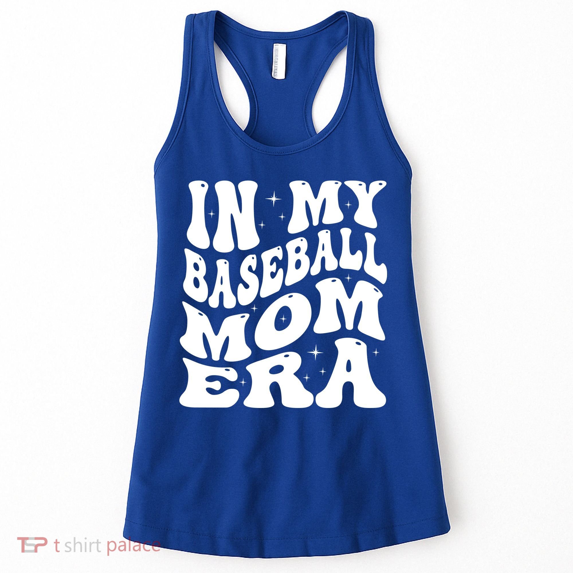 In My Baseball Mom Era Groovy Women's Tank Top