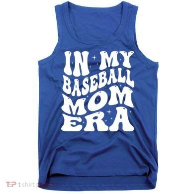 In My Baseball Mom Era Groovy Tank Top