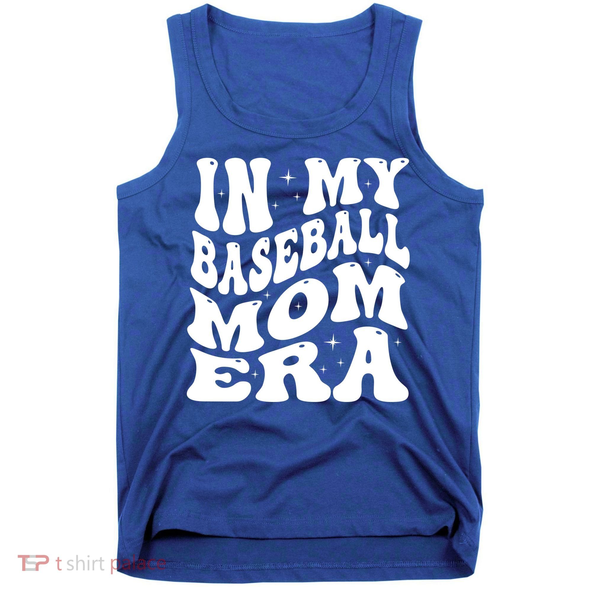 In My Baseball Mom Era Groovy Tank Top