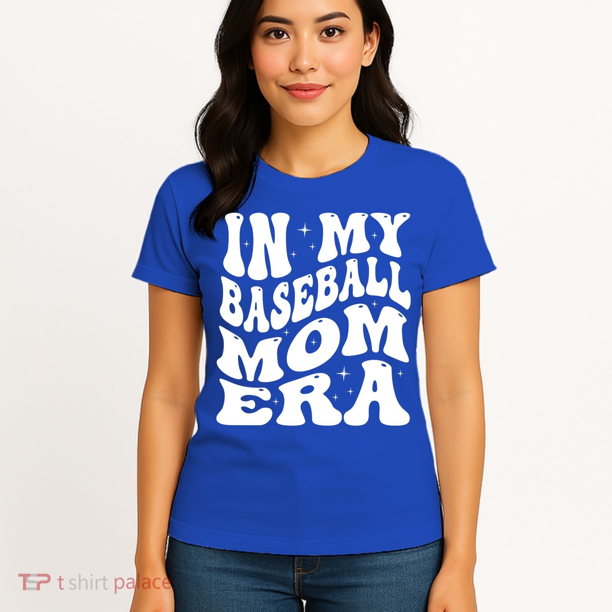 In My Baseball Mom Era Groovy Women's T-Shirt